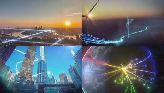 全球化城市经济高清在线视频素材下载