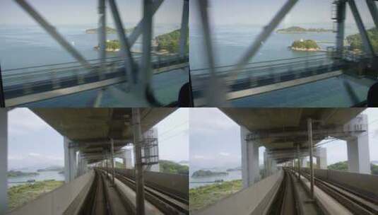 濑户大桥 全景5_高清在线视频素材下载