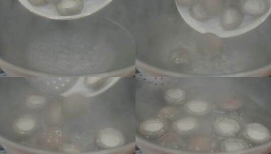 烹饪香菇LOG高清在线视频素材下载