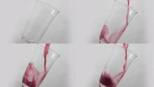 红酒倒入杯中高清在线视频素材下载