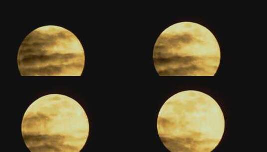 超级月亮满月高清在线视频素材下载