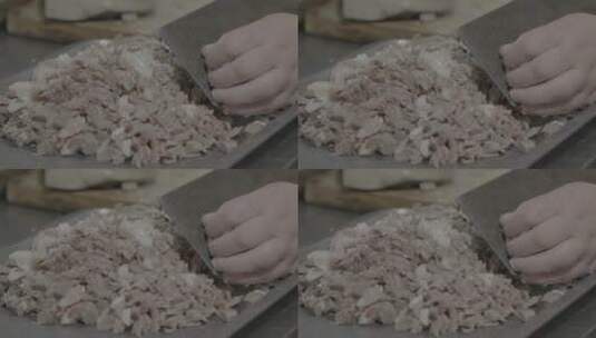 羊汤制作LOG高清在线视频素材下载