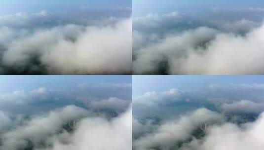 地标建筑上空的云世界三高清在线视频素材下载
