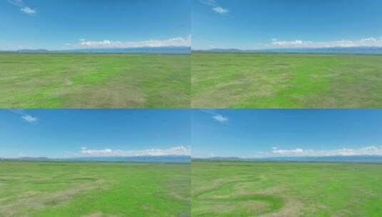 航拍新疆草原自然风光高清在线视频素材下载