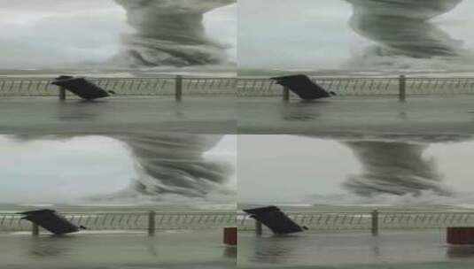 龙卷风显示自然界的力量无穷高清在线视频素材下载