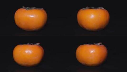 柿子秋季脆柿子磨盘柿子灯笼柿子火晶柿子高清在线视频素材下载