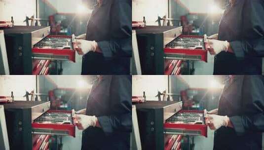 修车厂、服务中心和运输行业的机械师、工程高清在线视频素材下载