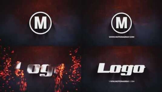 火星粒子爆炸LOGO开场AE模板高清AE视频素材下载