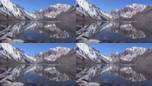 高山湖泊高清在线视频素材下载