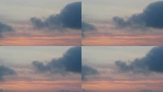 日落时的云层高清在线视频素材下载