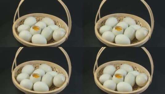 乌鸡蛋绿壳鸡蛋高清在线视频素材下载