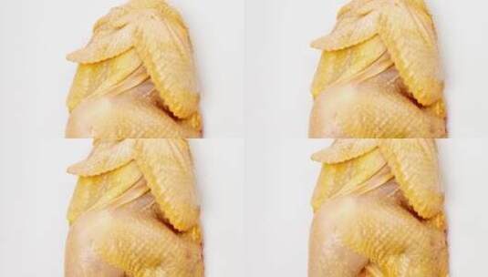 生鲜鸡肉4k平移镜头高清在线视频素材下载
