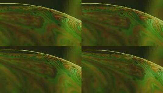 绿色混合油漆高清在线视频素材下载