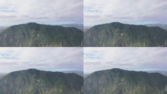 泉州紫帽山大景航拍高清在线视频素材下载