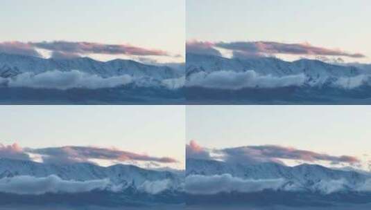 雪山顶峰高清在线视频素材下载