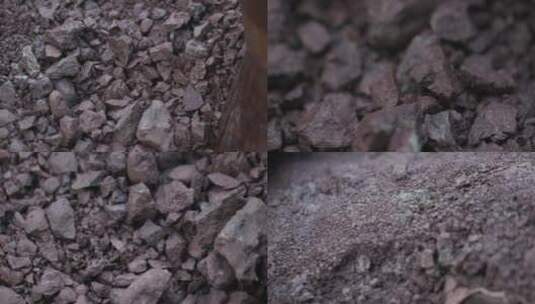 紫砂矿石矿泥高清在线视频素材下载