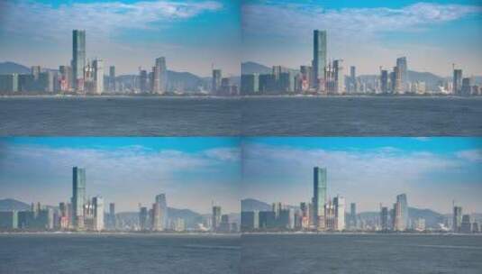 【正版8K素材】深圳湾超级总部延时高清在线视频素材下载