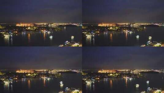 高清夜景城市风景视频素材高清在线视频素材下载