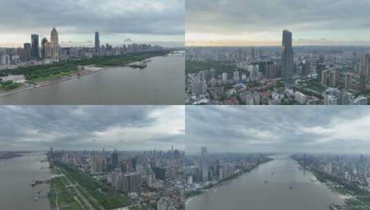 武汉江滩风光高清在线视频素材下载