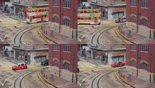 【正版素材】香港城市街道西港城高清在线视频素材下载