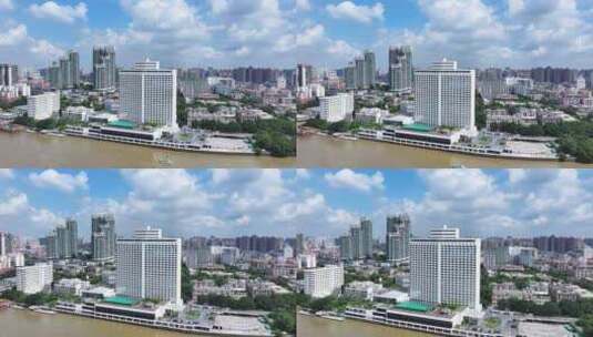 广州白天鹅酒店高清在线视频素材下载