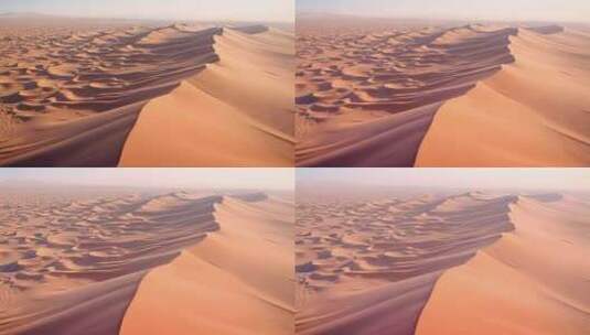 航拍沙漠风景高清在线视频素材下载