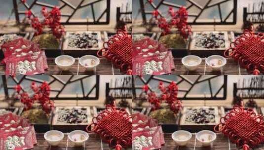 五谷杂粮腊八节腊八粥传统节日中国文化高清在线视频素材下载