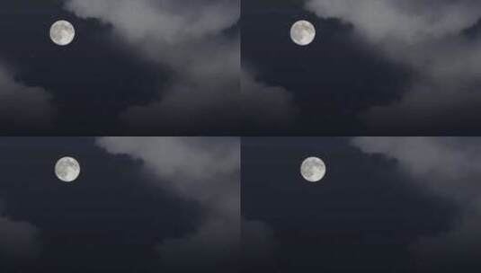 月亮 月光 月球高清在线视频素材下载