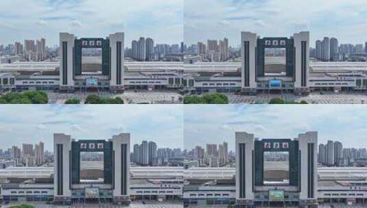 南昌火车站高清在线视频素材下载