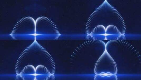 粒子喷泉（ae模板）ae模板粒子光线粒子高清AE视频素材下载
