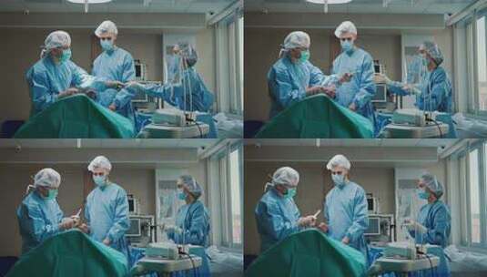 医疗手术医生护士做手术高清在线视频素材下载