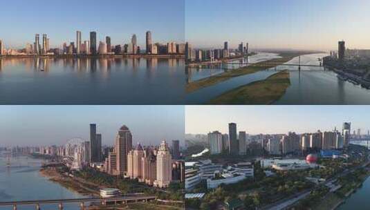 江西南昌市航拍宣传片高清在线视频素材下载