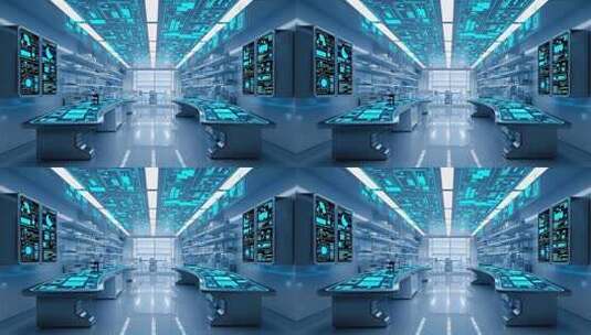 科技感实验室场景高清在线视频素材下载