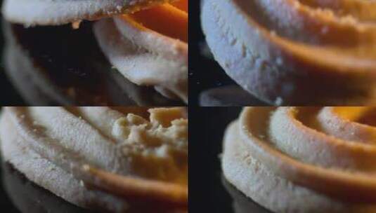 饼干曲奇甜点美食 (42)高清在线视频素材下载