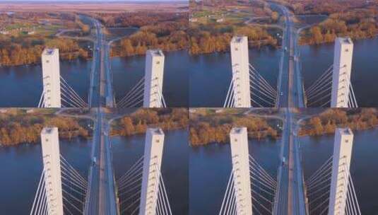 跨河大桥高清在线视频素材下载