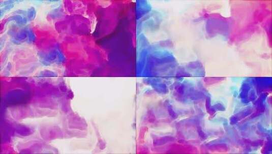 紫色浪漫抽象海浪波纹波动高清在线视频素材下载