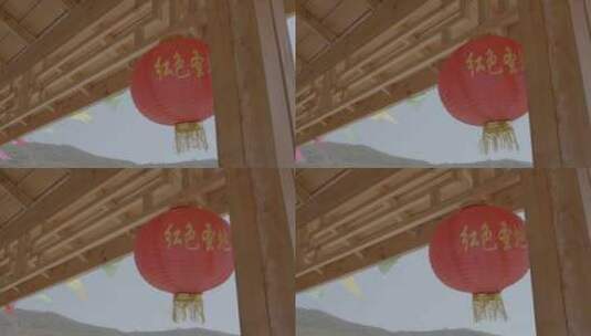 红色灯笼中国红中国元素高清在线视频素材下载