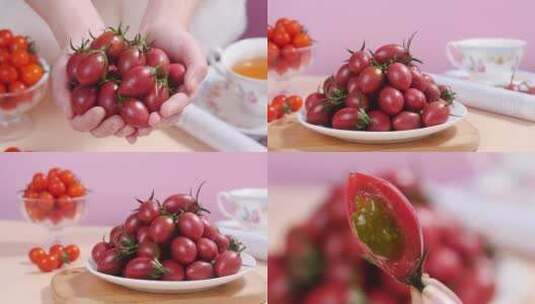 迷彩小番茄高清在线视频素材下载