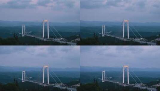 傍晚时的龙江大桥高清在线视频素材下载