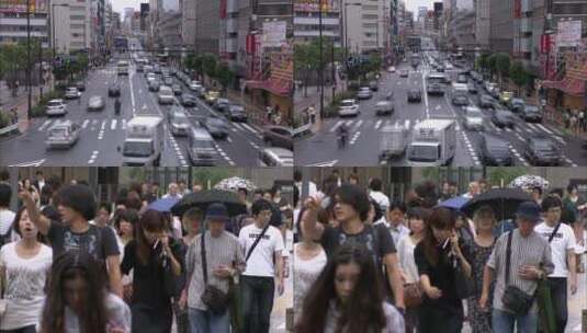 日本街头街景高清在线视频素材下载