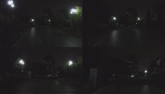 城市马路夜晚高清在线视频素材下载