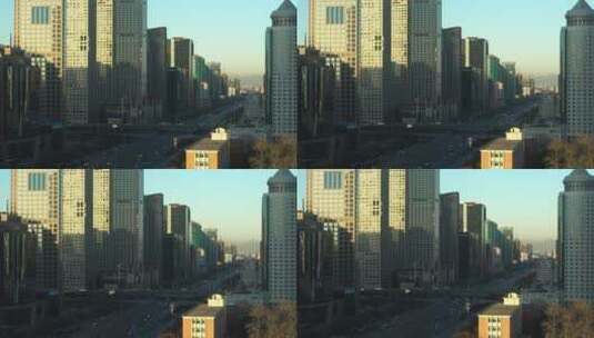 北京国贸建筑风光高清在线视频素材下载