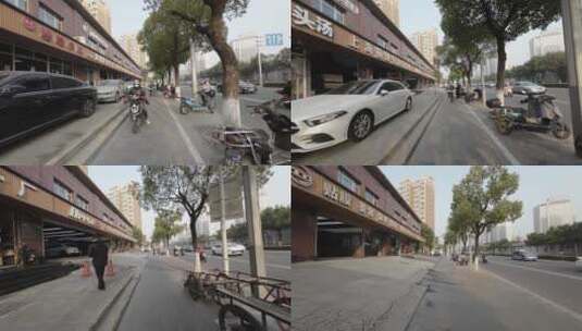 闵行区街景风光高清在线视频素材下载