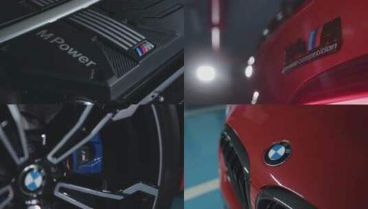 BMW轮毂发动机卡钳高清在线视频素材下载