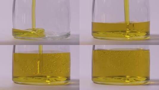 食用油油的唯美镜头高清在线视频素材下载