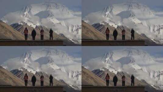 西藏珠峰 高清在线视频素材下载