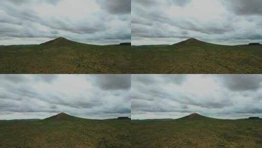 内蒙哈达火山群高清在线视频素材下载