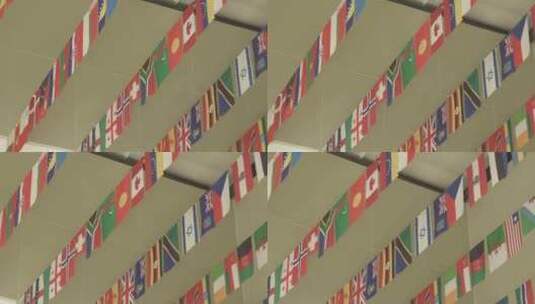各国国旗高清在线视频素材下载