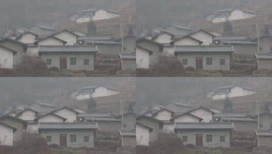 山村的房子高清在线视频素材下载