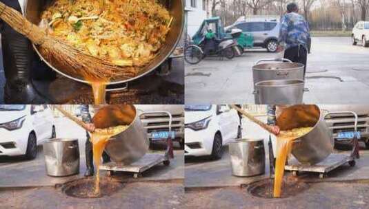 食物浪费 爱惜粮食 浪费粮食高清在线视频素材下载